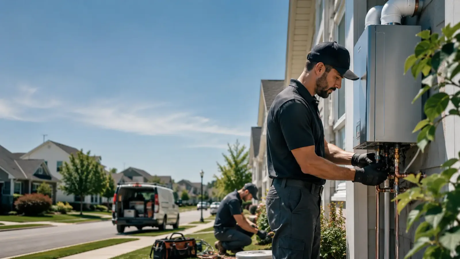 Tankless Water Heater Installation in Forreston, TX